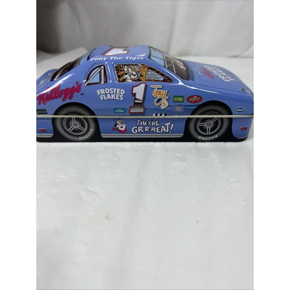 Kellogg's Frosted Flakes Car Tin 1998‎ Tony The Tiger Racing Container Kellog